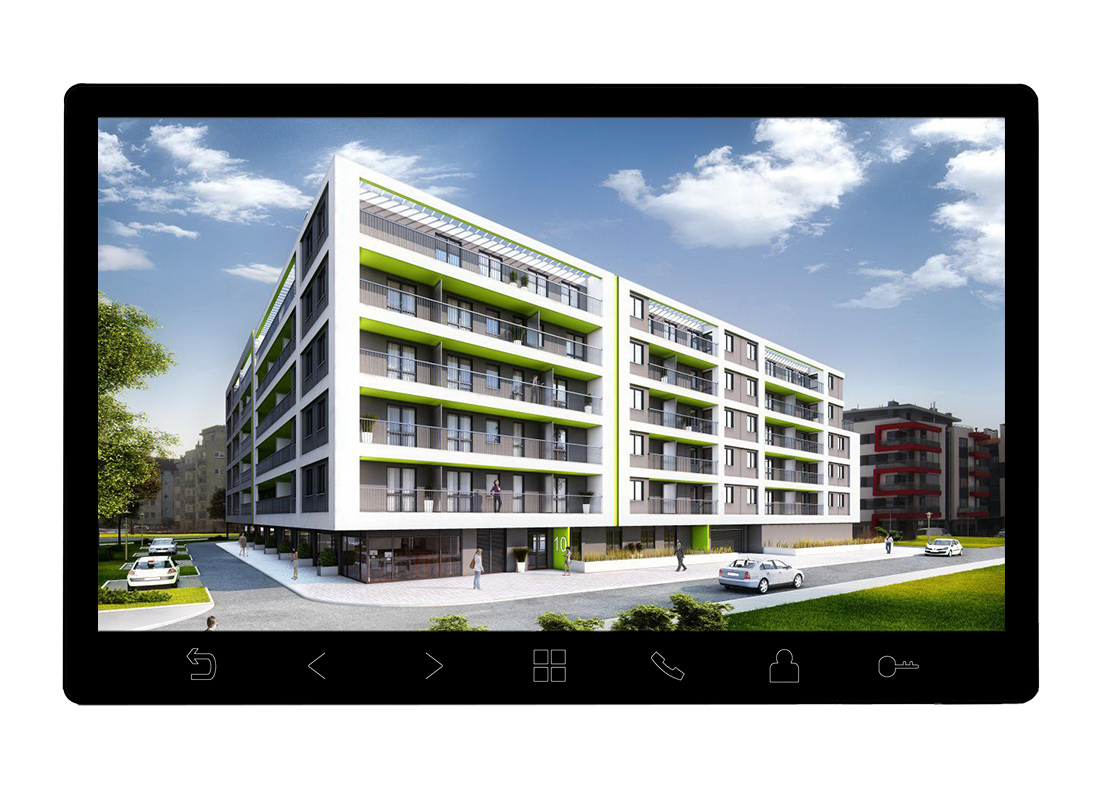 Монитор видеодомофона Tantos Sherlock HD SE (Black)